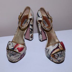 PRADA 2008 S/S "Fairy" Collection Painted Fairies Sandals